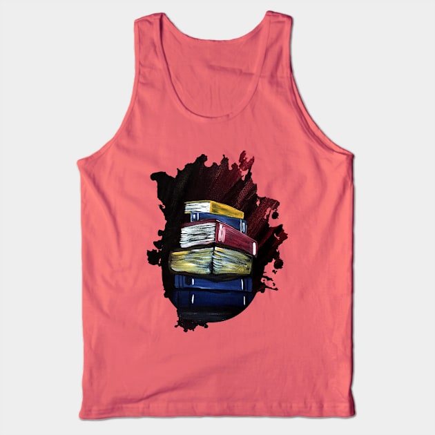 Books Of Knowledge Tank Top by adamzworld